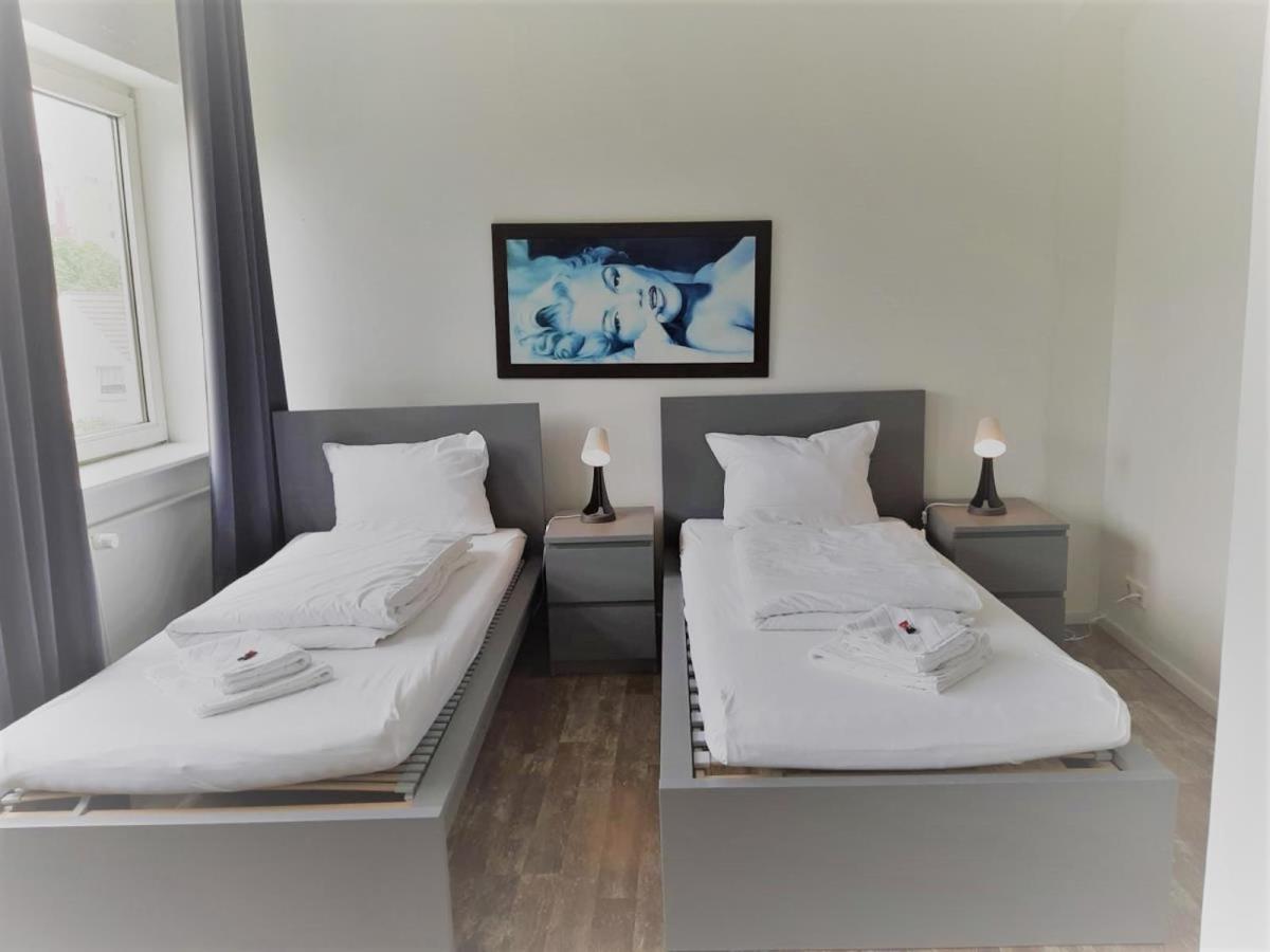 Mehrbett-Apartment 6 Citynah, Einfache Ausstattung ハンブルク エクステリア 写真